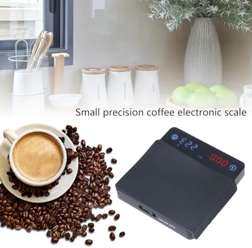Upgraded Coffee Scale with Timer USB C Rechargeable Espresso Scale 0.1g Accurate Scale for Espresso and Pour-Over Coffee - Image 4