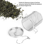 CHICIRIS Strainer, Stainless Steel Seasoning Filter Basket Enclosed Tea Infuser Loose Leaf Steeper for Cooking Brewing (3 - Image 2