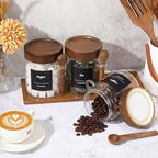 3 Pcs Coffee and Sugar Container Set, 24 oz - Image 5
