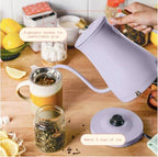 1-Liter Electric Gooseneck Kettle 1200 W, Lavender - Image 4
