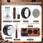 8 PCS Espresso Accessories Kit, 51mm Coffee Tamper Set - Image 2