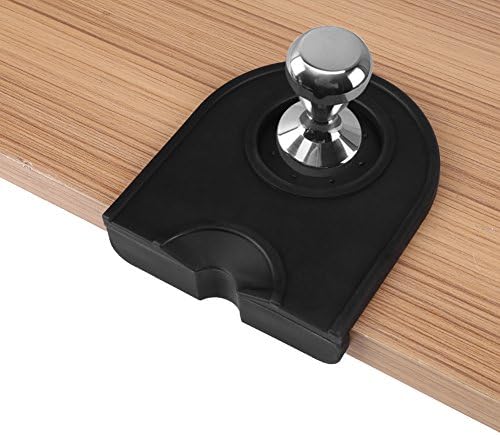 Coffee Tamper Kit, 51mm Stainless Steel Coffee Tamper Flat Base Espresso Beans Press Tool and Anti-Slip Silicone Coffee Pad Mat Holder Set - Image 3