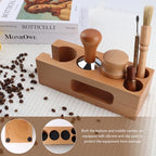 7PCS Espresso Accessories Kit, 51mm Espresso Kit & Tamping Station - Image 5