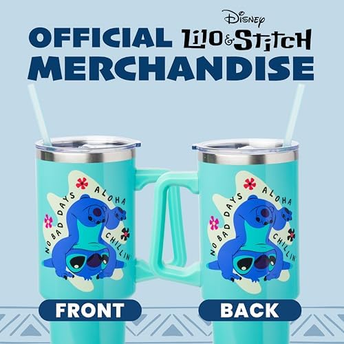 Silver Buffalo Disney Lilo and Stitch Aloha, Stainless Steel Tumbler, 40oz - Image 6