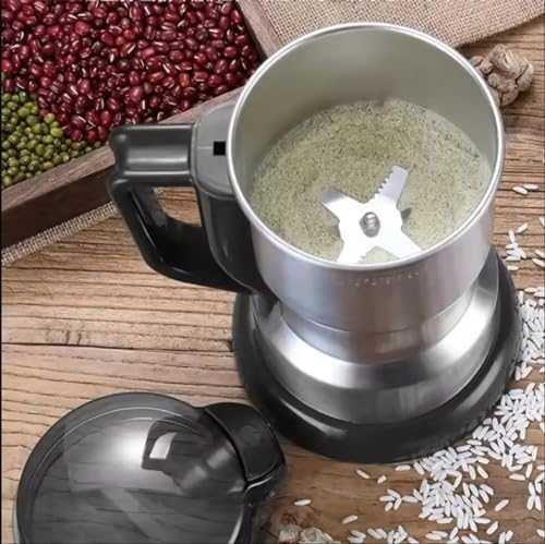 Electric Coffee Grinder, Grain mills, Stainless Steel Blade Spice Grinder - Image 2