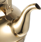 SHINEOFI Stovetop Tea Kettle with Infuser 1.5l Gold Stainless Steel Whistling Teapot for Gas and Induction Stove Top Kitchen Use - Image 3