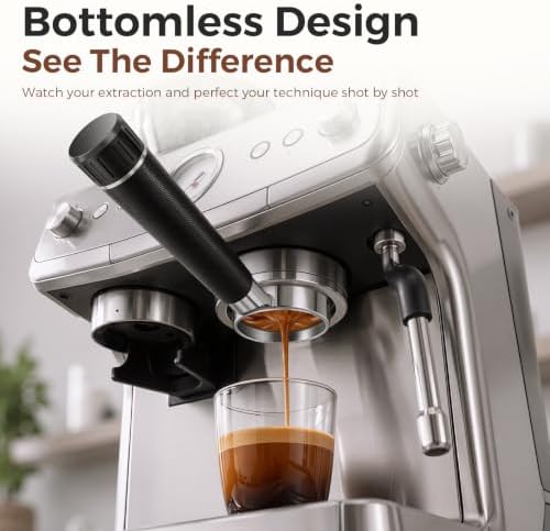 51mm Bottomless Portafilter - Compatible DeLonghi Espresso La Specialista - Image 4