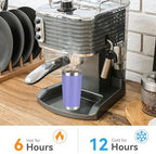 20 oz Tumbler Stainless Steel Tumblers Bulk with Lid Double Wall Insulated Coffee Tumbler Cups for Hot & Cold Drinks Powder Coated Travel Coffee Tumbler Mug Metal (Lavender, 12 pack) - Image 4