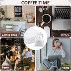200 Pack 20" x 20" Thickened Commercial Cold Brew Coffee Bags Bulk with Drawstring Disposable Coffee Filters Bags for 5 Gallon Buckets and Commercial Model Cold Brew Makers - Image 6