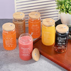 6-Pack Employee Appreciation Gifts Glass Cups, 16oz Coffee Cups - Image 3