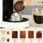 80ml/7.8oz Reusable Stainless Steel Coffee Capsule Kit with Tamper - Image 2