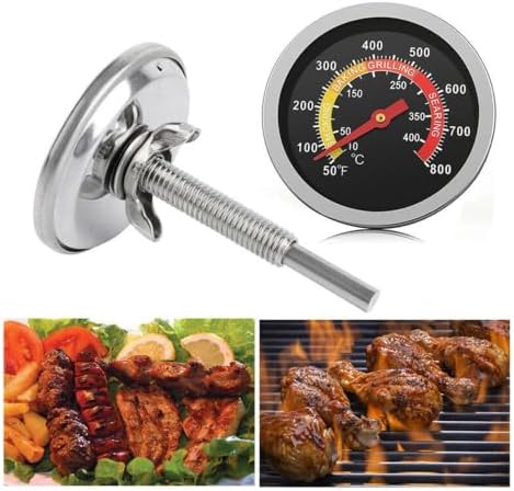 Barbecue Thermometer Smoker Grill Temperature Gauge Oven Temp 10~400℃ - Image 2