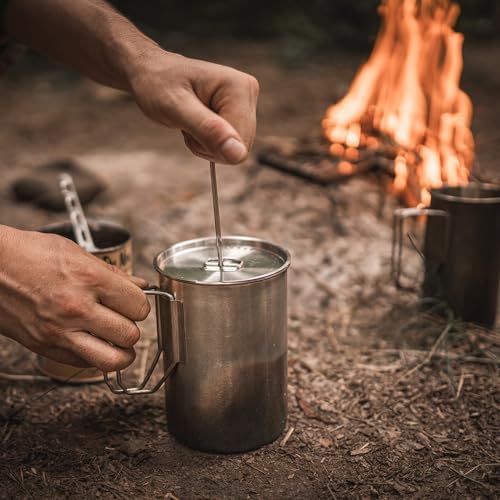 The Pathfinder School French Press for Camping - Image 6
