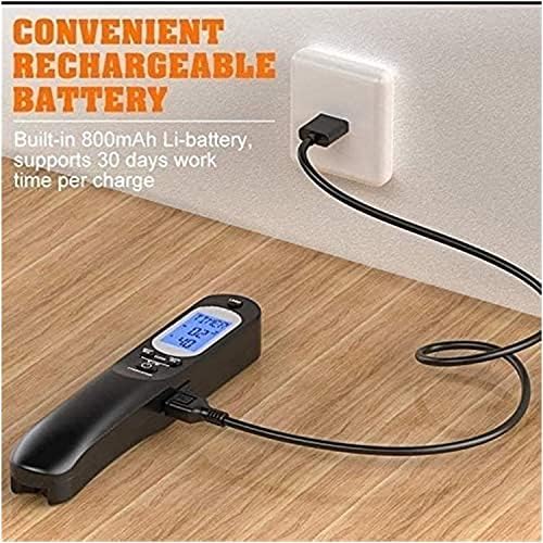 KouRy Digital Instant Read Meat Thermometer for Kitchen, Food Cooking, Grill, BBQ, Smoker, Candy, Home Brewing, Coffee, and Oil Deep Frying (Black) - Image 3