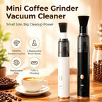Mini Coffee Grinder Vacuum Cleaner, 2026 New Coffee Grinder Cleaner，Black - Image 2
