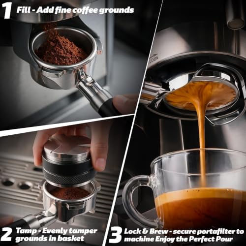 54mm Bottomless Portafilter for Breville Espresso Machines - Image 4