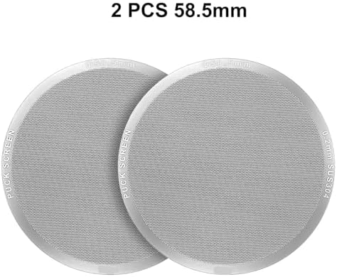 Compatible for IKAPE V3, Reusable Thin & Lightweight Coffee Filter Made of 316 Stainless Steel for Home Espresso Brewing(2PCS 58.5MM) - Image 2