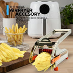 ICO Large French Fry Cutter, 3-blade Potato Slicer, Non-Slip French Fry Cutter For Whole Potatoes, Stainless Steel French Fry Press - Image 2