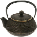 Iwachu Japanese Iron Tetsubin Teapot, Gold/Black by Iwachu