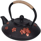 30oz Cast Iron Teapot, Japanese Tetsubin with Straight Hook Spout, Tea Kettle for Home, Tea House - Image 7