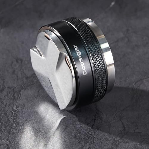 54mm Coffee Distributor and Tamper,Dual Head Coffee Leveler Fits for Breville 54mm Portafilter,Professional Espresso Hand Tamper. by Coosigar