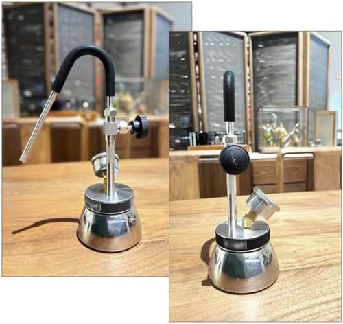 COYEUX Steam Boiling Water Frothing Machine, Outdoor Milk Frother, with 3-Hole Nozzle, Air Pressure Gauge, Stainless Steel Kettle, Open Flame and Induction Hob Heating - Image 7