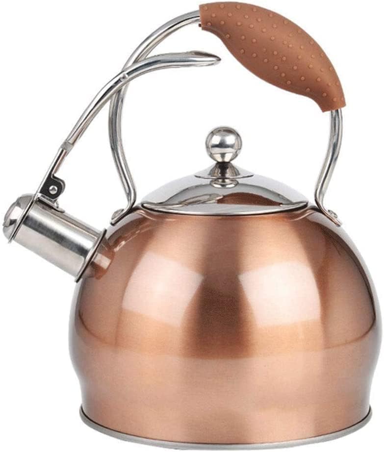 Whistling Kettle Tea Kettle Stovetop Whistling Tea Kettle The Internal Whole Body is Electropolished, Not Easy to Scale, Easy to Clean, Healthy by Unknown