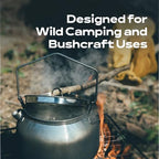 Fire-Maple Antarcti Camping Kettle Stainless Steel Camp Tea Pot, 1.2L - Image 4