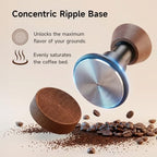HiBREW 58mm Professional Espresso Tamper, Aluminum & Stainless Steel Base - Image 3