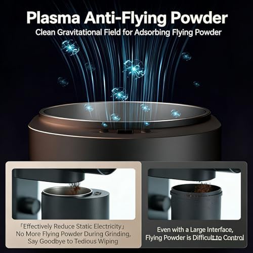 Digital Coffee Bean Dosing Cup, Portable Coffee Scale, for Espresso, with LED Scale, 0.1g High Precision, 0.3-500g Measuring Range, Compatible 58mm Portafilter, for Weighing & Tamping - Image 3
