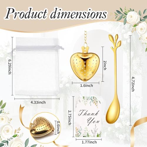 25 Sets Bridal Shower Tea Party Favors,Wedding Party Favors - Image 4