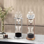 Ice Cold Brew Dripper Coffee Maker, 600 ml Luxury Iced Coffee Maker, Dripper Coffee Maker, Iced Coffee Maker for Kitchen Home Office Cold Brew Maker - Image 3