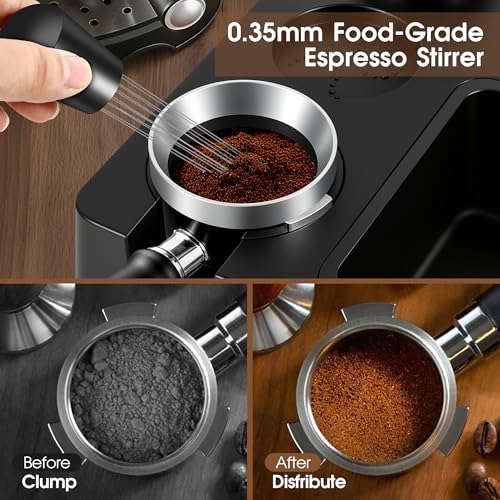 Reoszeank 58mm Espresso Accessories Kit, Tamping Station, Knock Box, Tamper - Image 3