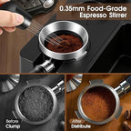 Reoszeank 58mm Espresso Accessories Kit, Tamping Station, Knock Box, Tamper - Image 3