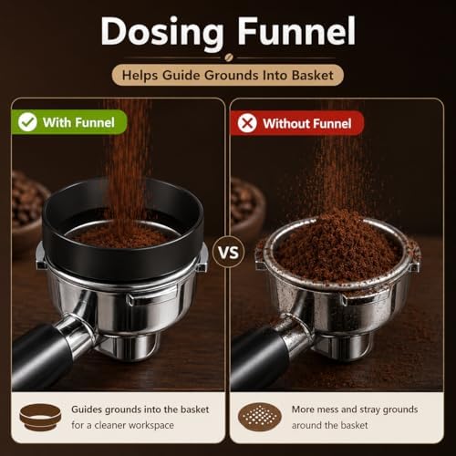 Espresso Tamper Set 51mm, 9 PCS Espresso Accessories Kit & Tamping Station - Image 4