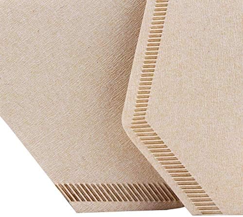 Coffee Filter, Segarty #2 Coffee Filter Cup and 400 Count #2 Coffee Disposable Cone Filters Paper, Flat Bottom Brewing Coffee Dripper and Natural Brown Paper for Home & Office Used, Easy to Clean - Image 5