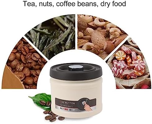 Vacuum Sealed Coffee Container, 304 Stainless Steel Press Type - Image 6