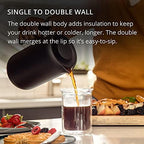 Fellow Stagg Handblown Double Walled Glass Coffee Mugs 10 oz, Set of 2 - Image 2