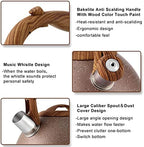 Whistling Tea Kettle for Stove Top Stainless Steel Teakettle with Wooden Anti-Hot Handle Kitchen Kettle Stovetop for Hot Boiling Water Coffee Teapots, - Image 6
