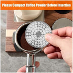 Espresso Puck Screen V2 0.8mm, 304 Stainless Steel Coffee Puck Screen-Ultra-Thin, Resusable Ground Filter(L) - Image 7