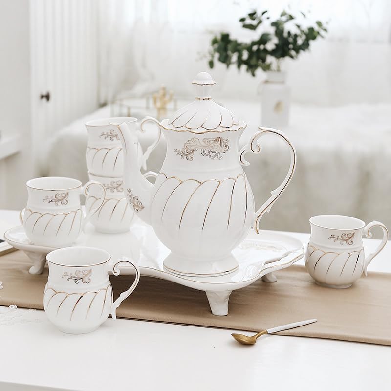 Water Pitcher Living Room Water Cup Set Family Coffee Cup Tea Set Teacup Set Household Cup Set Water Jug - Image 4