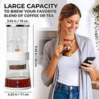 Ice Drip Coffee Maker 14oz Cold Brew Coffee Smooth Dripper Slow Cold Drip Iced Coffee Concentrate Brewer with Adjustable Water Flow, Stainless Steel Filter - Image 2
