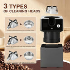 Automatic Espresso Grinder and Portafilter Cleaner, Suitable for Home and Commercial Use, for Coffee Lovers and Bars, Safe and Easy to Use, 110V - Image 6