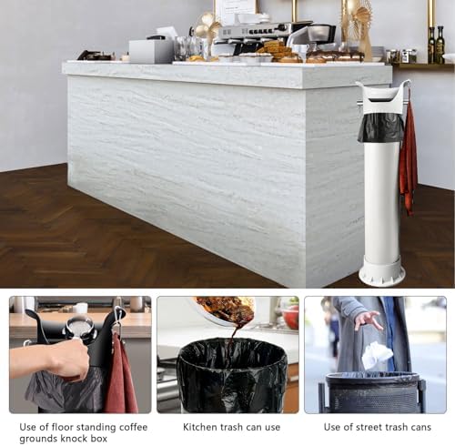 Coffee Knock Box Trash Bags for Commercial Floor Standing, Thick Garbage Bag for Coffee Shop,Bar,Home,Office,Kitchen,50pcs/2 Roll - Image 7