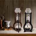 DNYSYSJ Iced Coffee Cold Brew Drip Tower 600ml Coffee Maker Ice Coffee Machine, 6-8 Cup (Brown) by DNYSYSJ