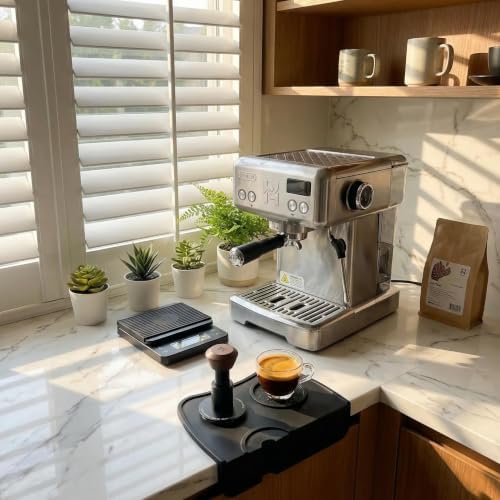 HiBREW 58mm Professional Espresso Tamper, Aluminum & Stainless Steel Base - Image 7