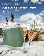 POLIVIAR French Press Coffee Maker & Ice Bucket - Image 4