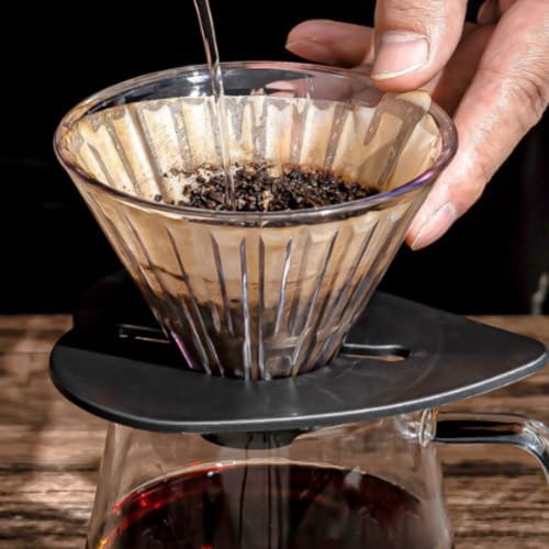 Amagogo Coffee Equipment Coffee Maker Grinder Kettle Carafe Cups With Ceramic Burr Hand Crank And Gooseneck Spout suitable for outdoor adventures office home travel - Image 7