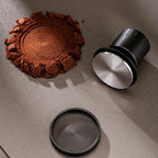 Coffee Tamper Espresso Tamper Calibrated Tamper Spring Loaded Tamper With Constant Pressure Stainless Steel Threaded Flat Base And Comfortable Handle suitable for practice and events - Image 7