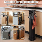 HOMEE 18L Floor Standing Espresso Coffee Knock Box with 25 Garbage Bags - Image 7
